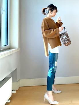 ＬＵＭＩＥさん（レディース・163cm）の冬コーディネート