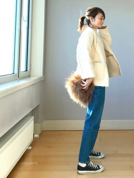 ＬＵＭＩＥさん（レディース・163cm）の冬コーディネート