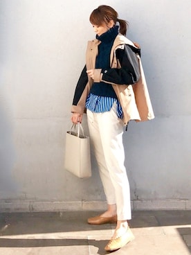 「Gem.（ジェム）のアイテム」を使った、ＬＵＭＩＥさん（レディース・163cm）の冬コーディネート