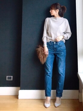 ＬＵＭＩＥさん（レディース・163cm）の冬コーディネート