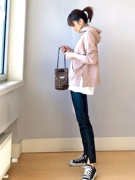 「FREE'S MART（フリーズマート）のアイテム（トップス）」を使った、ＬＵＭＩＥさん（レディース・163cm）の冬コーディネート