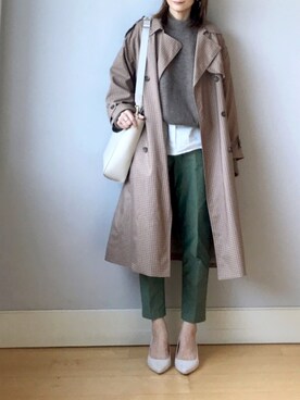 「Gem.（ジェム）のアイテム」を使った、ＬＵＭＩＥさん（レディース・163cm）の冬コーディネート