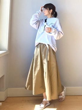 ＬＵＭＩＥさん（レディース・163cm）の春コーディネート