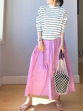 ＬＵＭＩＥさん（レディース・163cm）の春コーディネート