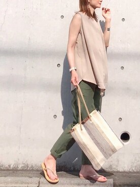 ＬＵＭＩＥさん（レディース・163cm）の夏コーディネート