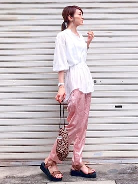 LUMIEさん(レディース・163cm)の夏コーディネート