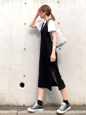 「NOLLEY’S（ノーリーズ）のアイテム」を使った、ＬＵＭＩＥさん（レディース・163cm）の夏コーディネート