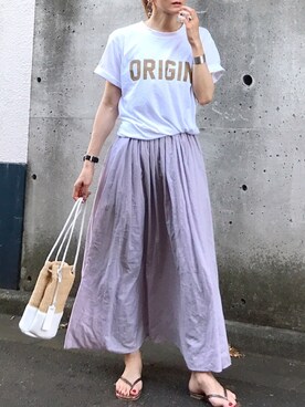 LUMIEさん(レディース・163cm)の夏コーディネート