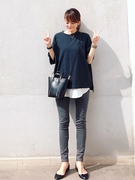 LUMIEさん(レディース・163cm)の秋コーディネート