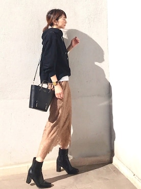 LUMIEさん(レディース・163cm)の秋コーディネート