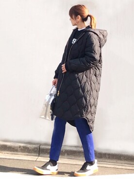 「SLACK FOOTWEAR（スラックフットウェア）のアイテム」を使った、ＬＵＭＩＥさん（レディース・163cm）の冬コーディネート