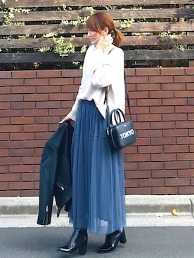 LUMIEさん(レディース・163cm)の冬コーディネート