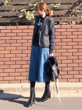 ＬＵＭＩＥさん（レディース・163cm）の冬コーディネート