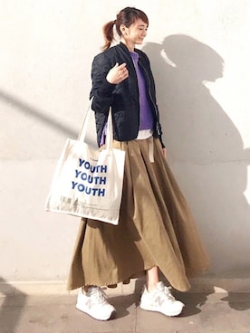 ＬＵＭＩＥさん（レディース・163cm）の冬コーディネート