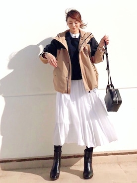 LUMIEさん(レディース・163cm)の冬コーディネート