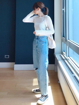 LUMIEさん(レディース・163cm)の春コーディネート