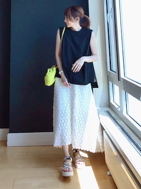 ＬＵＭＩＥさん（レディース・163cm）の夏コーディネート