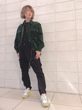 「TAAKK（ターク）のアイテム（ジャケット/アウター）」を使った、y_u_d_a_1さん（メンズ・168cm）の秋コーディネート