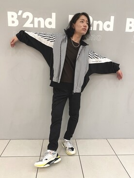 「MINOTAUR（ミノトール）のアイテム（パンツ）」を使った、y_u_d_a_1さん（メンズ・168cm）の冬コーディネート