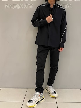 「MINOTAUR（ミノトール）のアイテム（パンツ）」を使った、y_u_d_a_1さん（メンズ・168cm）の冬コーディネート