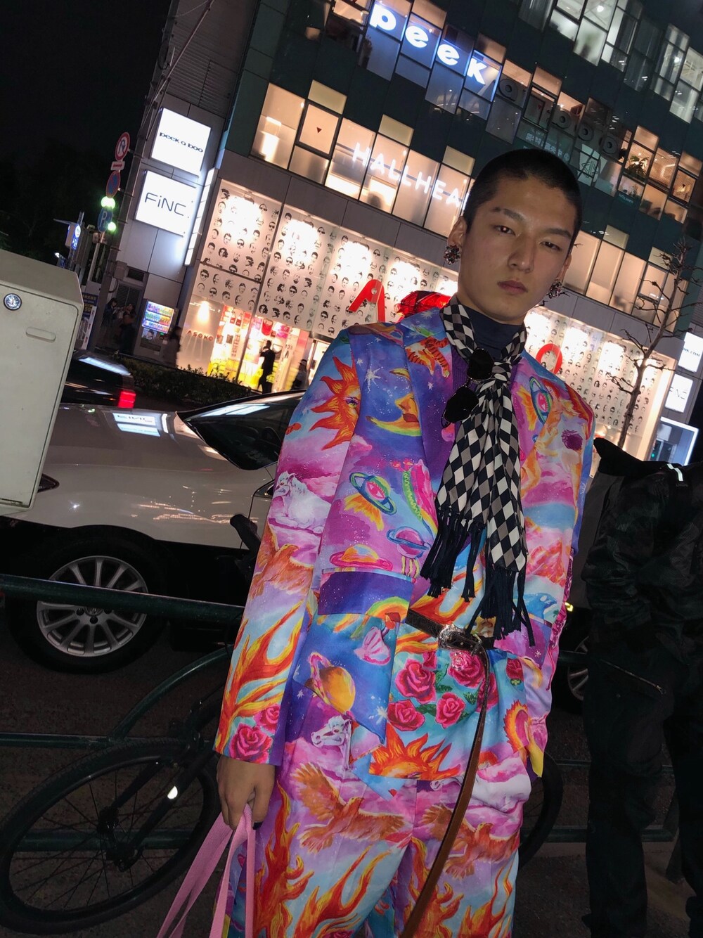 「kobinaiのアイテム（ジャケット/アウター、その他）」を使った、シマリスさん（メンズ・175cm）の春コーディネートの1枚目の写真