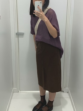 由美(๑>◡<๑)さん（レディース・164cm）の秋コーディネート