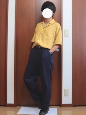 「EMMA  CLOTHES」｜「アイテム（その他シューズ）」を使った、もっちーさん（メンズ・167cm）の夏コーディネート
