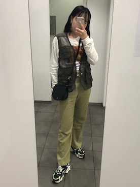 🪡 kana 🦕さん（レディース・161cm）の春コーディネート