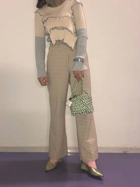🪡 kana 🦕さん（レディース・161cm）の秋コーディネート