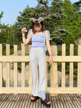 🪡 kana 🦕さん（レディース・161cm）の夏コーディネート