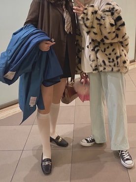 🪡 kana 🦕さん（レディース・161cm）の冬コーディネート