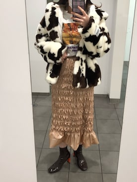 🪡 kana 🦕さん（レディース・161cm）の冬コーディネート