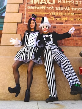 「halloween」｜「アイテム（ブーツ）」を使った、MMさん（レディース・160cm）の秋コーディネート