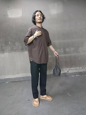 shimodaさん（メンズ・160cm）の夏コーディネート