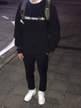 「youthloser」｜とさん（メンズ・167cm）の冬コーディネート