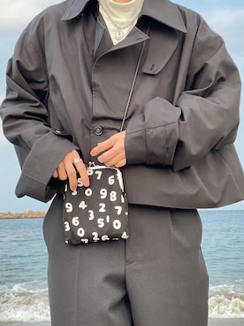 「GUCCI（グッチ）のアイテム（リング、シルバー系）」を使った、とさん（メンズ・167cm）の冬コーディネート