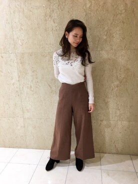 natumi watanabeさん（レディース・164cm）の冬コーディネート