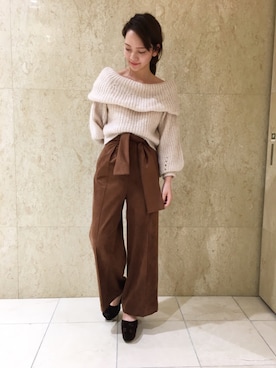 natumi watanabeさん(レディース・164cm)の冬コーディネート