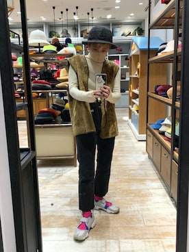 akiさん（レディース・156cm）の冬コーディネート