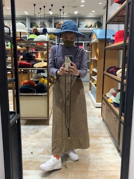 「セントジェームス」｜akiさん（レディース・156cm）の冬コーディネート