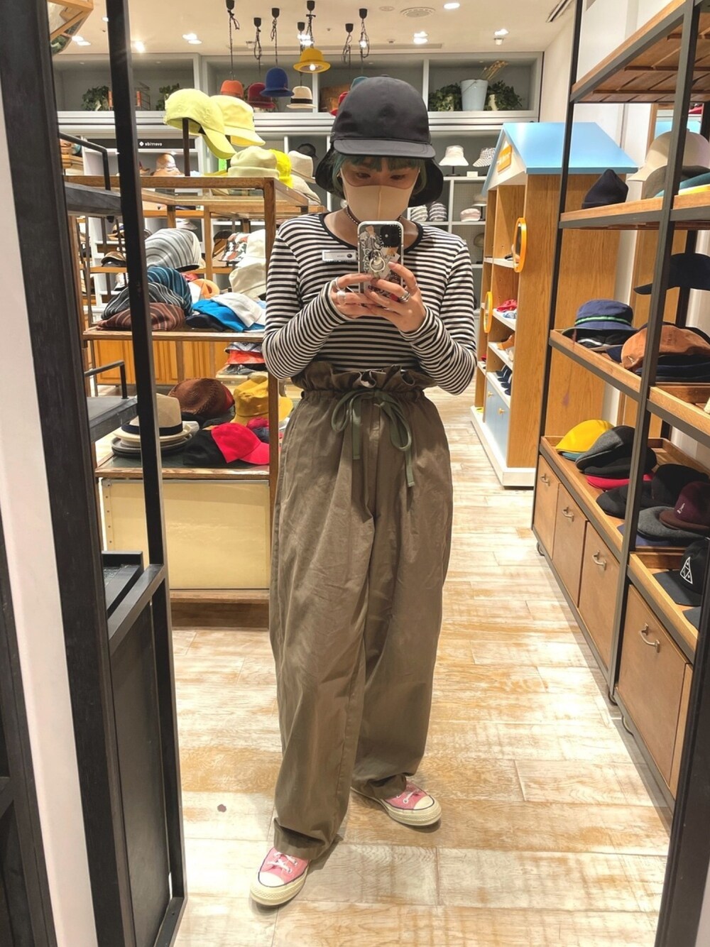 ファッション姫 通販 CLANE（クラネ）の「MILITARY P/T（その他パンツ SHIRRING パンツ