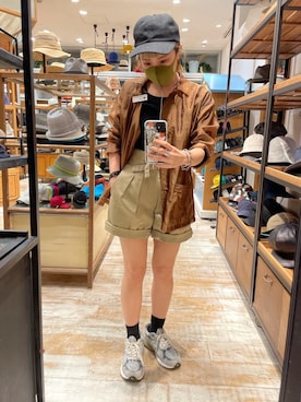 akiさん（レディース・156cm）の春コーディネート