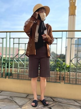 akiさん（レディース・156cm）の夏コーディネート