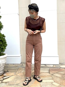 akiさん（レディース・156cm）の夏コーディネート