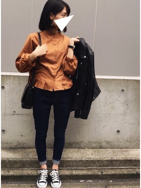 makįさん（レディース・157cm）の秋コーディネート