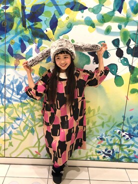 「ユニカ」｜hinahinaさん（キッズ・128cm）の冬コーディネート