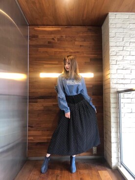 tanniさん（レディース・161cm）の冬コーディネート