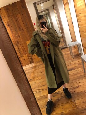 「HYSTERIC GLAMOUR（ヒステリックグラマー）のHYSTERIC INTENTION ジャガードワンピース（ワンピース）」を使った、tanniさん（レディース・161cm）の春コーディネート