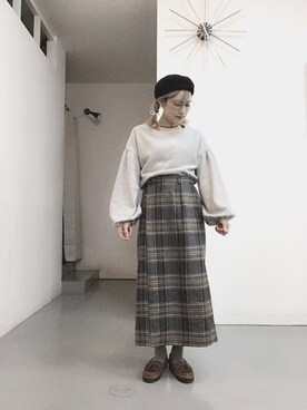 pink...さん（レディース・153cm）の冬コーディネート