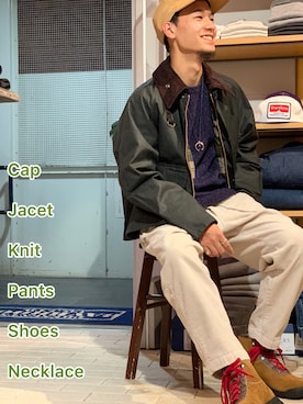 「撥水」｜「アイテム（その他アウター）」を使った、baybrookfukさん（メンズ・165cm）の秋コーディネート